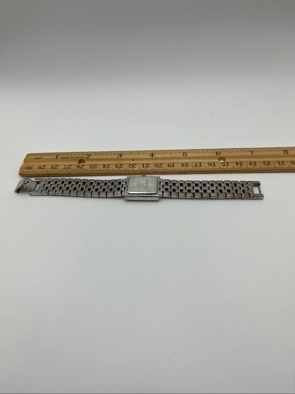 Anne Klein Silver Crystal-Accented Bracelet Watch